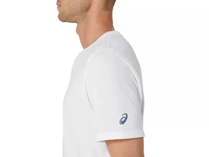 UNISEX ASICS HYLDER VORES HJEMME-T-SHIRT MED KORTÆRM UNISEX ASICS HYLDER VORES HJEMME-T-SHIRT MED KORTÆRM