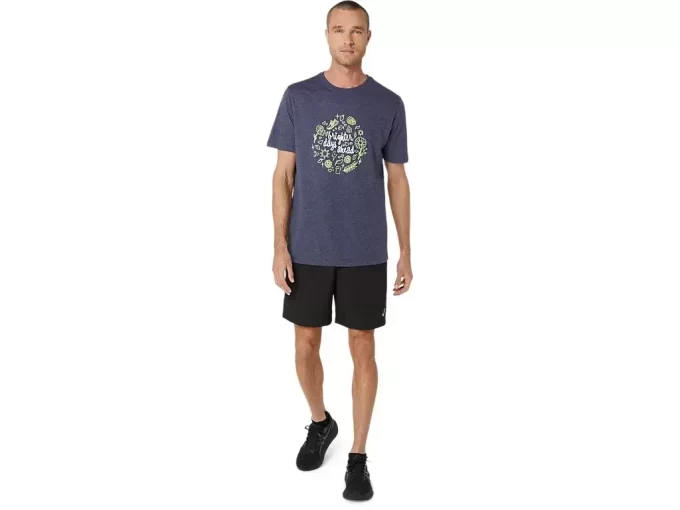 UNISEX ASICS LYSERE DAGE FORUDE KORTÆRMET T-SHIRT UNISEX ASICS LYSERE DAGE FORUDE KORTÆRMET T-SHIRT