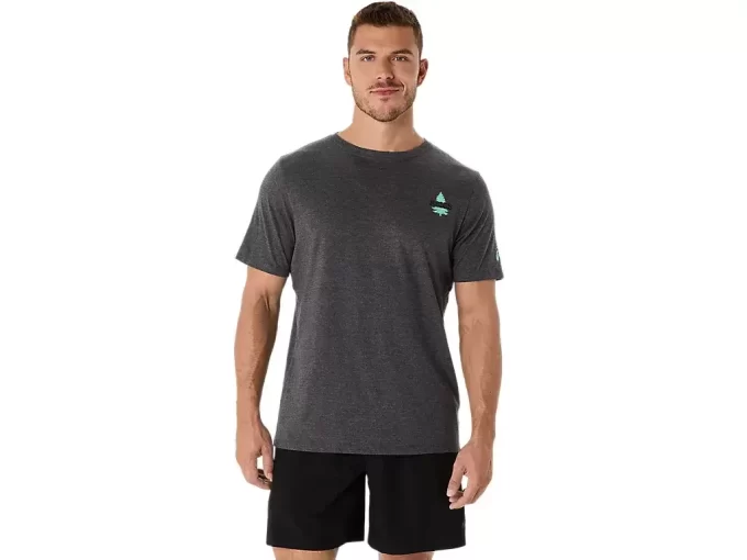 UNISEX ASICS NATURE KORTÆRMET T-SHIRT UNISEX ASICS NATURE KORTÆRMET T-SHIRT