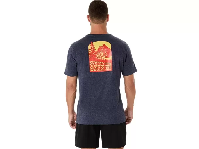 UNISEX ASICS NATURE KORTÆRMET T-SHIRT UNISEX ASICS NATURE KORTÆRMET T-SHIRT