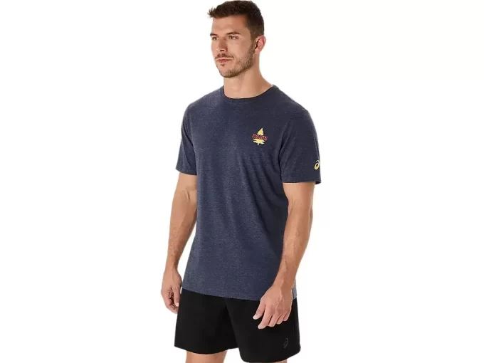 UNISEX ASICS NATURE KORTÆRMET T-SHIRT UNISEX ASICS NATURE KORTÆRMET T-SHIRT