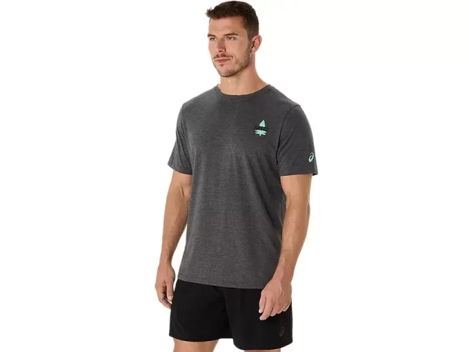 UNISEX ASICS NATURE KORTÆRMET T-SHIRT UNISEX ASICS NATURE KORTÆRMET T-SHIRT