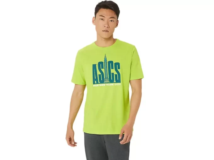 UNISEX ASICS RUN NYC RUN CLUB CREW T-SHIRT UNISEX ASICS RUN NYC RUN CLUB CREW T-SHIRT