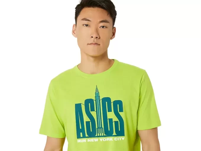 UNISEX ASICS RUN NYC RUN CLUB CREW T-SHIRT UNISEX ASICS RUN NYC RUN CLUB CREW T-SHIRT