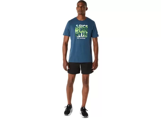 UNISEX ASICS RUN OUTSIDE CLUB KORTÆRMET T-SHIRT UNISEX ASICS RUN OUTSIDE CLUB KORTÆRMET T-SHIRT