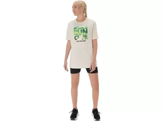 UNISEX ASICS RUN OUTSIDE CLUB KORTÆRMET T-SHIRT