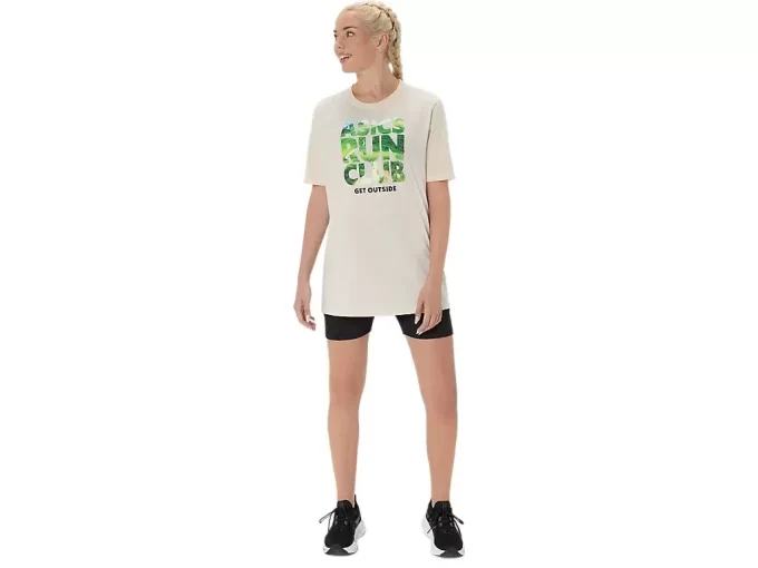 UNISEX ASICS RUN OUTSIDE CLUB KORTÆRMET T-SHIRT UNISEX ASICS RUN OUTSIDE CLUB KORTÆRMET T-SHIRT