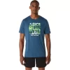 UNISEX ASICS RUN OUTSIDE CLUB KORTÆRMET T-SHIRT UNISEX ASICS RUN OUTSIDE CLUB KORTÆRMET T-SHIRT