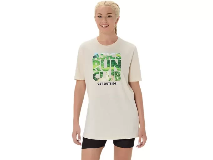 UNISEX ASICS RUN OUTSIDE CLUB KORTÆRMET T-SHIRT UNISEX ASICS RUN OUTSIDE CLUB KORTÆRMET T-SHIRT
