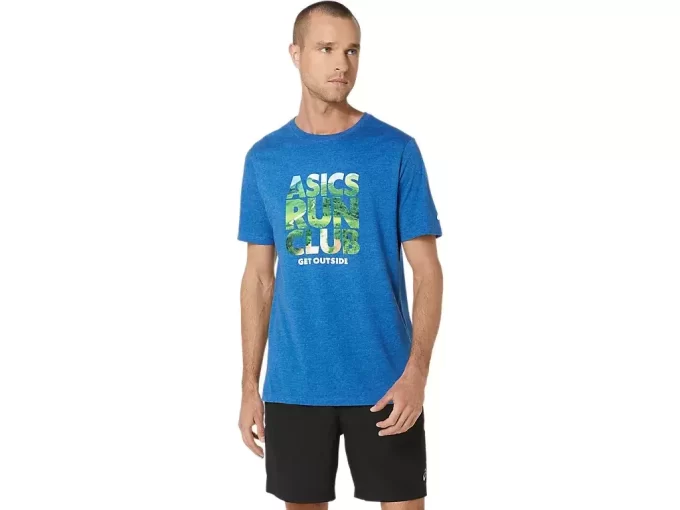 UNISEX ASICS RUN OUTSIDE CLUB KORTÆRMET T-SHIRT UNISEX ASICS RUN OUTSIDE CLUB KORTÆRMET T-SHIRT