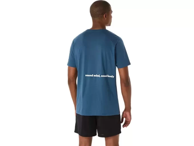 UNISEX ASICS RUN OUTSIDE CLUB KORTÆRMET T-SHIRT UNISEX ASICS RUN OUTSIDE CLUB KORTÆRMET T-SHIRT