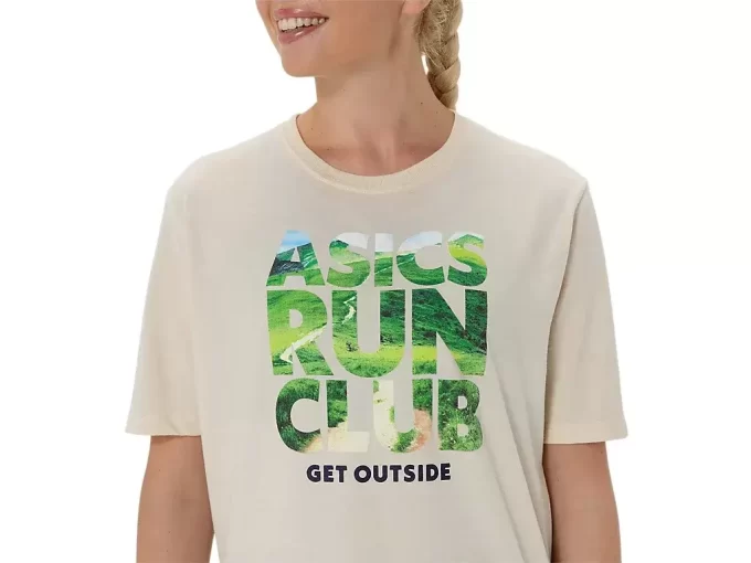 UNISEX ASICS RUN OUTSIDE CLUB KORTÆRMET T-SHIRT UNISEX ASICS RUN OUTSIDE CLUB KORTÆRMET T-SHIRT