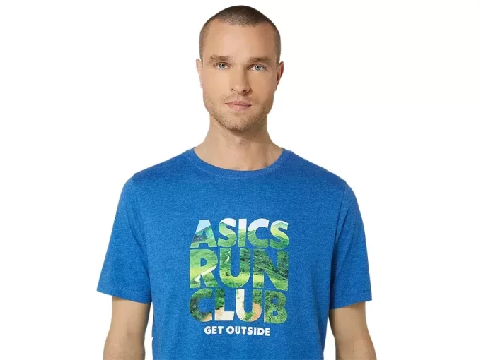 UNISEX ASICS RUN OUTSIDE CLUB KORTÆRMET T-SHIRT UNISEX ASICS RUN OUTSIDE CLUB KORTÆRMET T-SHIRT