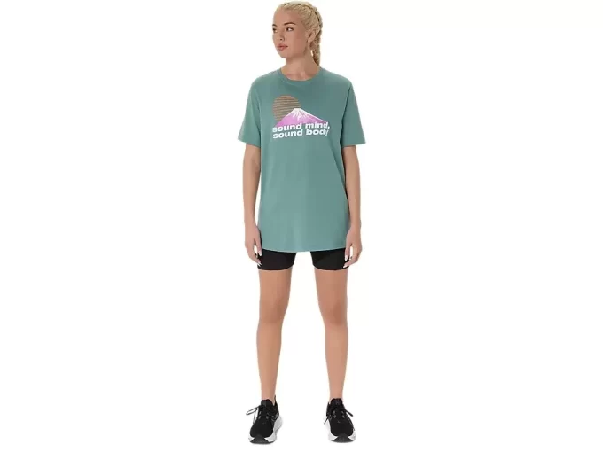 UNISEX ASICS SMSB JOURNEY T-SHIRT UNISEX ASICS SMSB JOURNEY T-SHIRT
