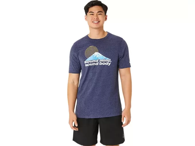 UNISEX ASICS SMSB JOURNEY T-SHIRT UNISEX ASICS SMSB JOURNEY T-SHIRT