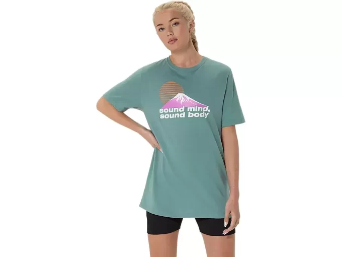 UNISEX ASICS SMSB JOURNEY T-SHIRT UNISEX ASICS SMSB JOURNEY T-SHIRT
