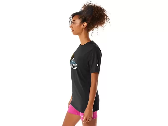 UNISEX ASICS SMSB JOURNEY T-SHIRT UNISEX ASICS SMSB JOURNEY T-SHIRT