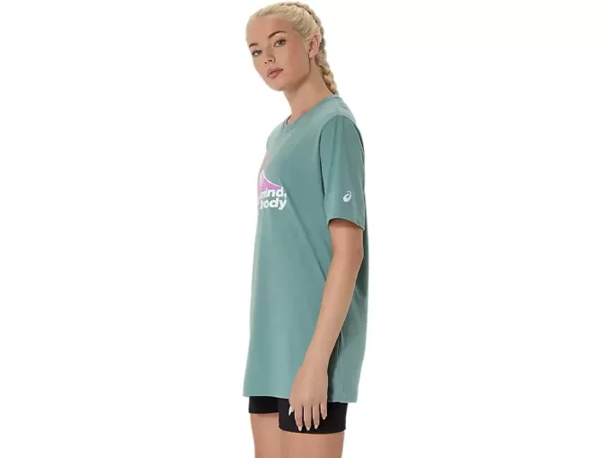 UNISEX ASICS SMSB JOURNEY T-SHIRT UNISEX ASICS SMSB JOURNEY T-SHIRT
