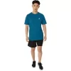 UNISEX ASICS T-SHIRT MED DAISY-PRINT PÅ BAGSIDEN OG KORTÆRMET UNISEX ASICS T-SHIRT MED DAISY-PRINT PÅ BAGSIDEN OG KORTÆRMET