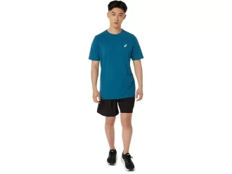 UNISEX ASICS T-SHIRT MED DAISY-PRINT PÅ BAGSIDEN OG KORTÆRMET