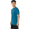 UNISEX ASICS T-SHIRT MED DAISY-PRINT PÅ BAGSIDEN OG KORTÆRMET UNISEX ASICS T-SHIRT MED DAISY-PRINT PÅ BAGSIDEN OG KORTÆRMET