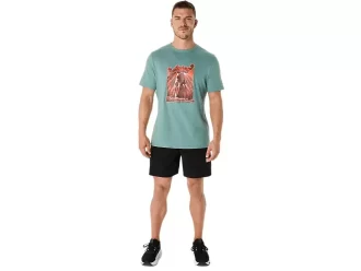 UNISEX ASICS WANDER KORTÆRMET T-SHIRT