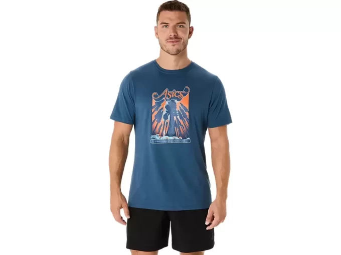 UNISEX ASICS WANDER KORTÆRMET T-SHIRT UNISEX ASICS WANDER KORTÆRMET T-SHIRT