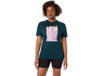 UNISEX ASICS WANDER KORTÆRMET T-SHIRT