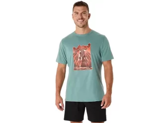 UNISEX ASICS WANDER KORTÆRMET T-SHIRT