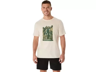 UNISEX ASICS WANDER KORTÆRMET T-SHIRT