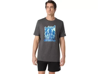 UNISEX ASICS WANDER KORTÆRMET T-SHIRT