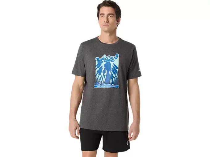 UNISEX ASICS WANDER KORTÆRMET T-SHIRT UNISEX ASICS WANDER KORTÆRMET T-SHIRT