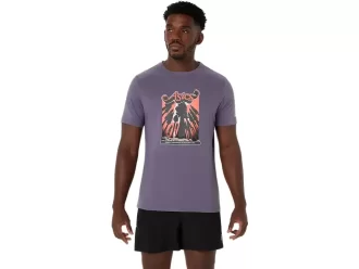 UNISEX ASICS WANDER KORTÆRMET T-SHIRT