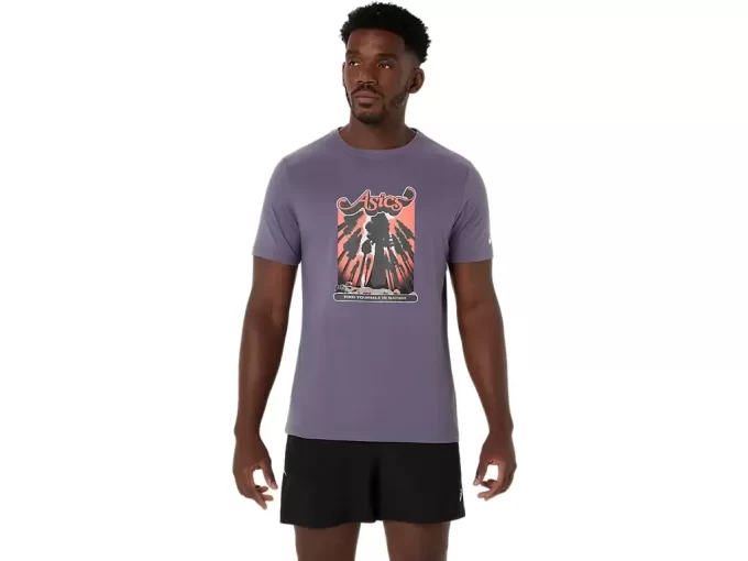 UNISEX ASICS WANDER KORTÆRMET T-SHIRT UNISEX ASICS WANDER KORTÆRMET T-SHIRT
