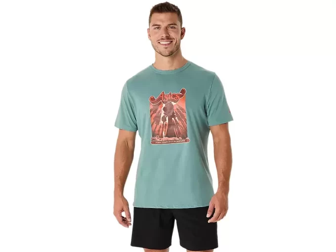 UNISEX ASICS WANDER KORTÆRMET T-SHIRT UNISEX ASICS WANDER KORTÆRMET T-SHIRT