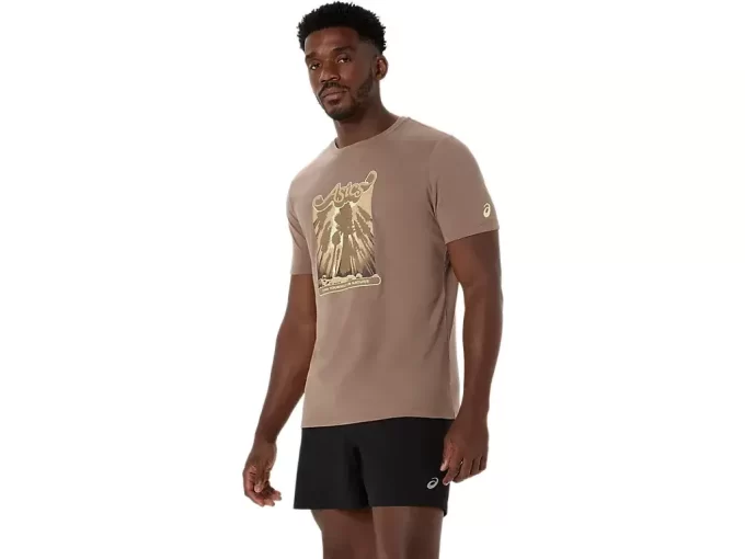 UNISEX ASICS WANDER KORTÆRMET T-SHIRT UNISEX ASICS WANDER KORTÆRMET T-SHIRT