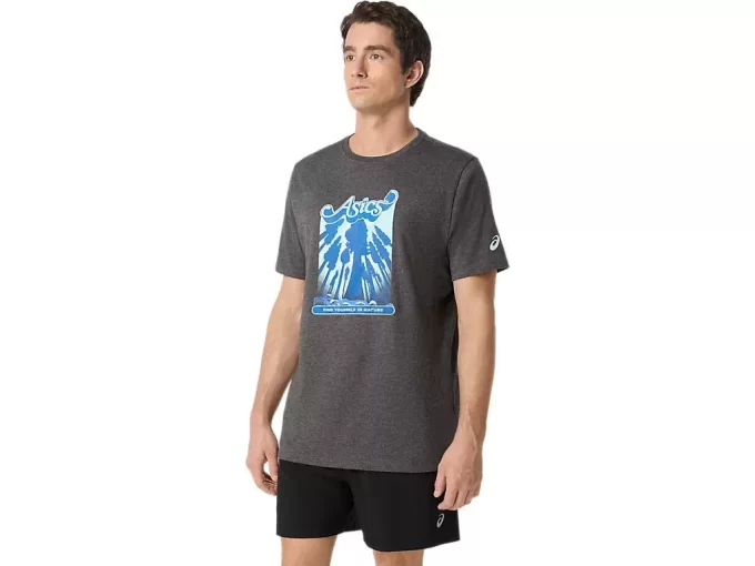 UNISEX ASICS WANDER KORTÆRMET T-SHIRT UNISEX ASICS WANDER KORTÆRMET T-SHIRT