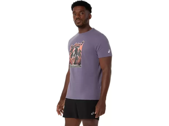 UNISEX ASICS WANDER KORTÆRMET T-SHIRT UNISEX ASICS WANDER KORTÆRMET T-SHIRT