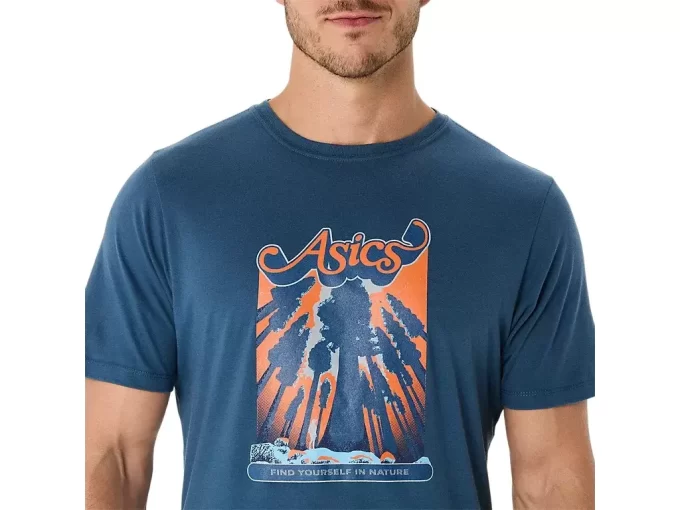 UNISEX ASICS WANDER KORTÆRMET T-SHIRT UNISEX ASICS WANDER KORTÆRMET T-SHIRT