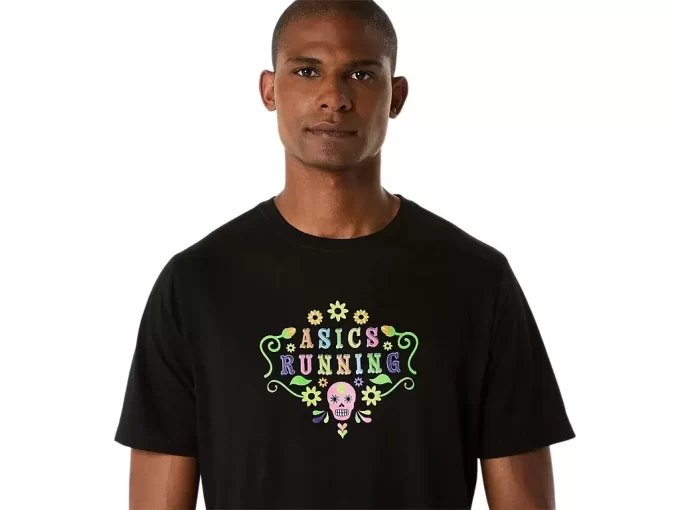 UNISEX DAY OF THE DEAD KORTÆRMET T-SHIRT UNISEX DAY OF THE DEAD KORTÆRMET T-SHIRT