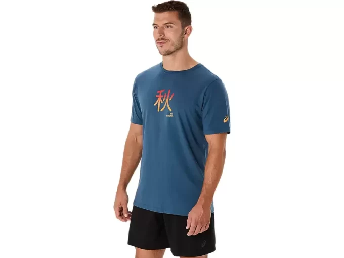 UNISEX KORTÆRMET EFTERÅRS-T-SHIRT