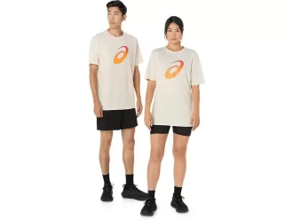 UNISEX KORTÆRMET T-SHIRT MED GRADIENT SPIRAL LOGO