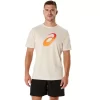 UNISEX KORTÆRMET T-SHIRT MED GRADIENT SPIRAL LOGO UNISEX KORTÆRMET T-SHIRT MED GRADIENT SPIRAL LOGO