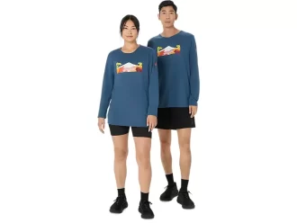 UNISEX LANGERMET EFTERÅRSSPORTST-T-SHIRT