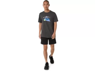 UNISEX RETRO SPORT KORTÆRMET T-SHIRT