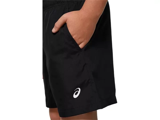Vævede sportsshorts til unge